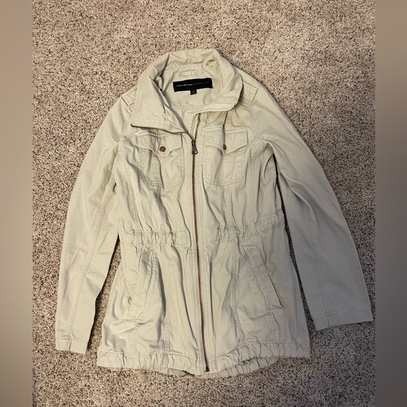 Andrew Marc Light Overcoat - Picture 2 of 3